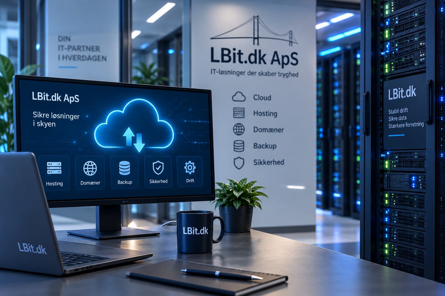 Cloud og hosting til virksomheder